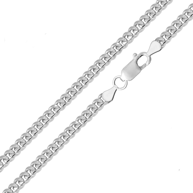 925 Sterling Silver - 6mm Cuban Link Chain