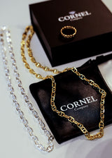 14k Solid Gold - 6mm Mariner Chain