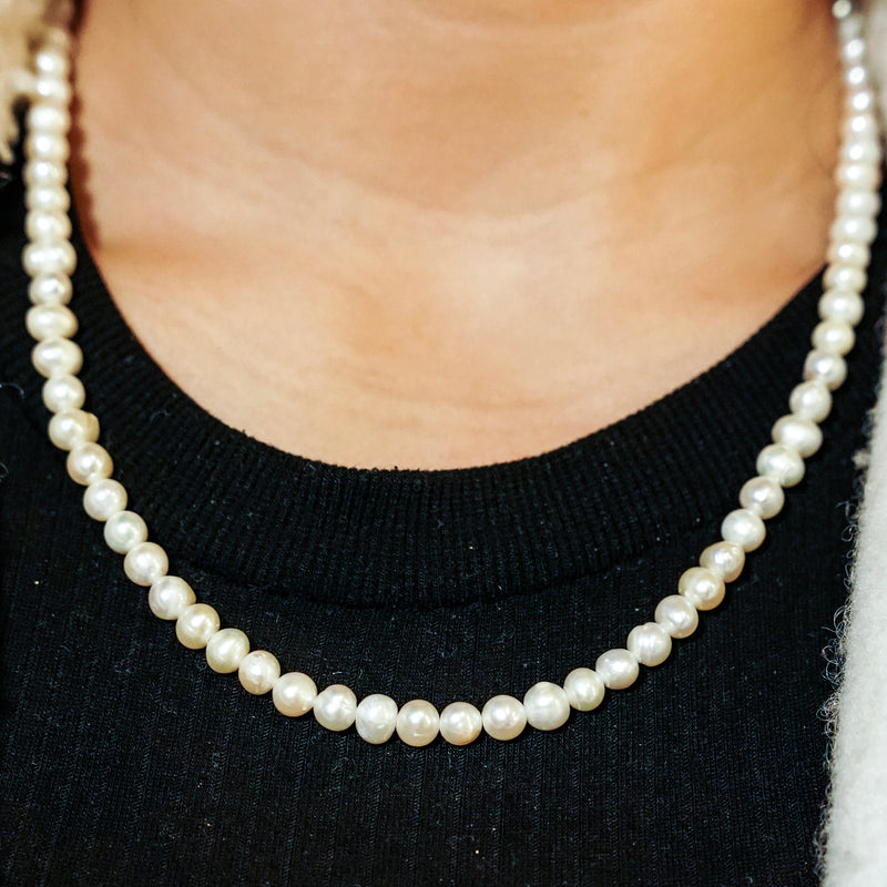 6mm Natural Freshwater Pearl Necklace