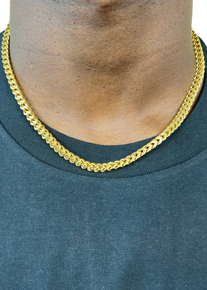 5mm Gold Franco Chain