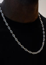 925 Sterling Silver - 6mm Mariner Chain