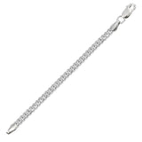 925 Sterling Silver - 6mm Cuban Link Bracelet