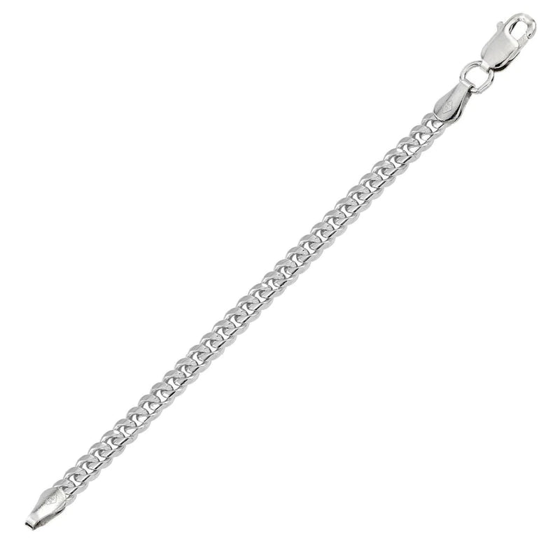 925 Sterling Silver - 6mm Cuban Link Bracelet