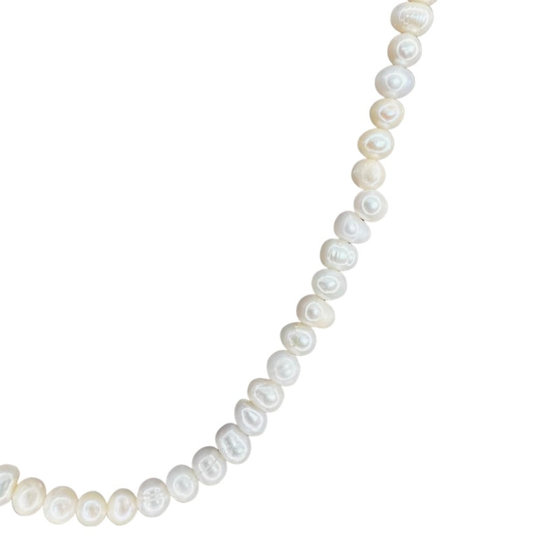 Women 6mm Natural Freshwater Pearl Necklace