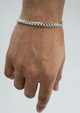 925 Sterling Silver - 6mm Cuban Link Bracelet