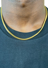 3mm Gold Franco Chain