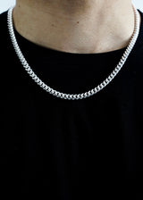 925 Sterling Silver - 6mm Cuban Link Chain