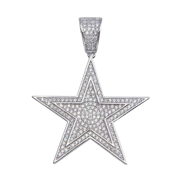 925 Sterling Silver - Star Pendant