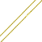 3mm Gold Rope Chain