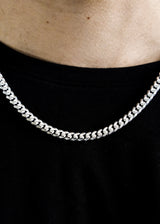 925 Sterling Silver - 6mm Cuban Link Chain