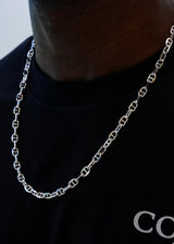 925 Sterling Silver - 6mm Mariner Chain