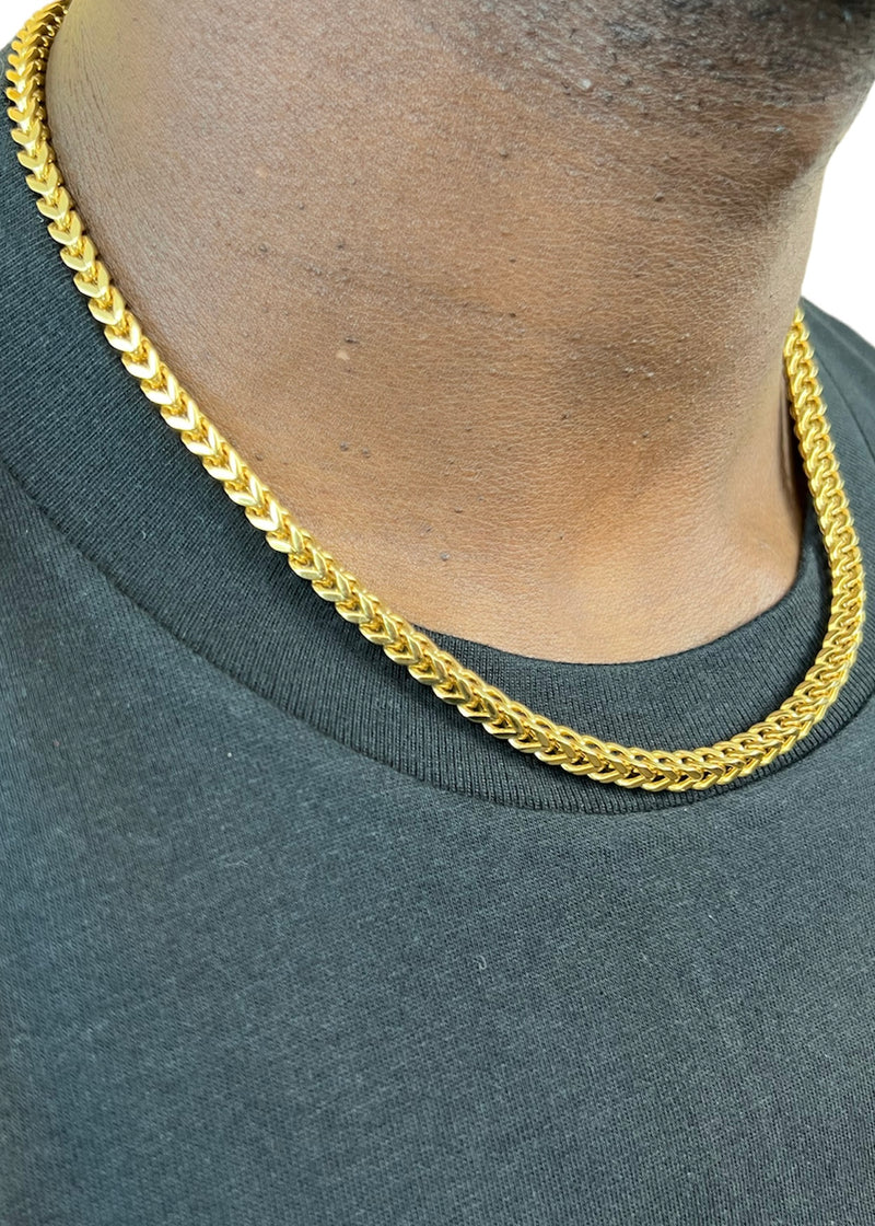 5mm Gold Franco Chain